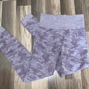 Gymshark camo purple